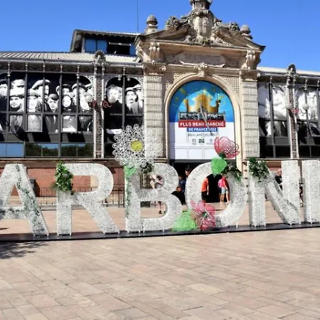 Studio lumineux au cœur du quartier historique Narbonne Extérieur photo